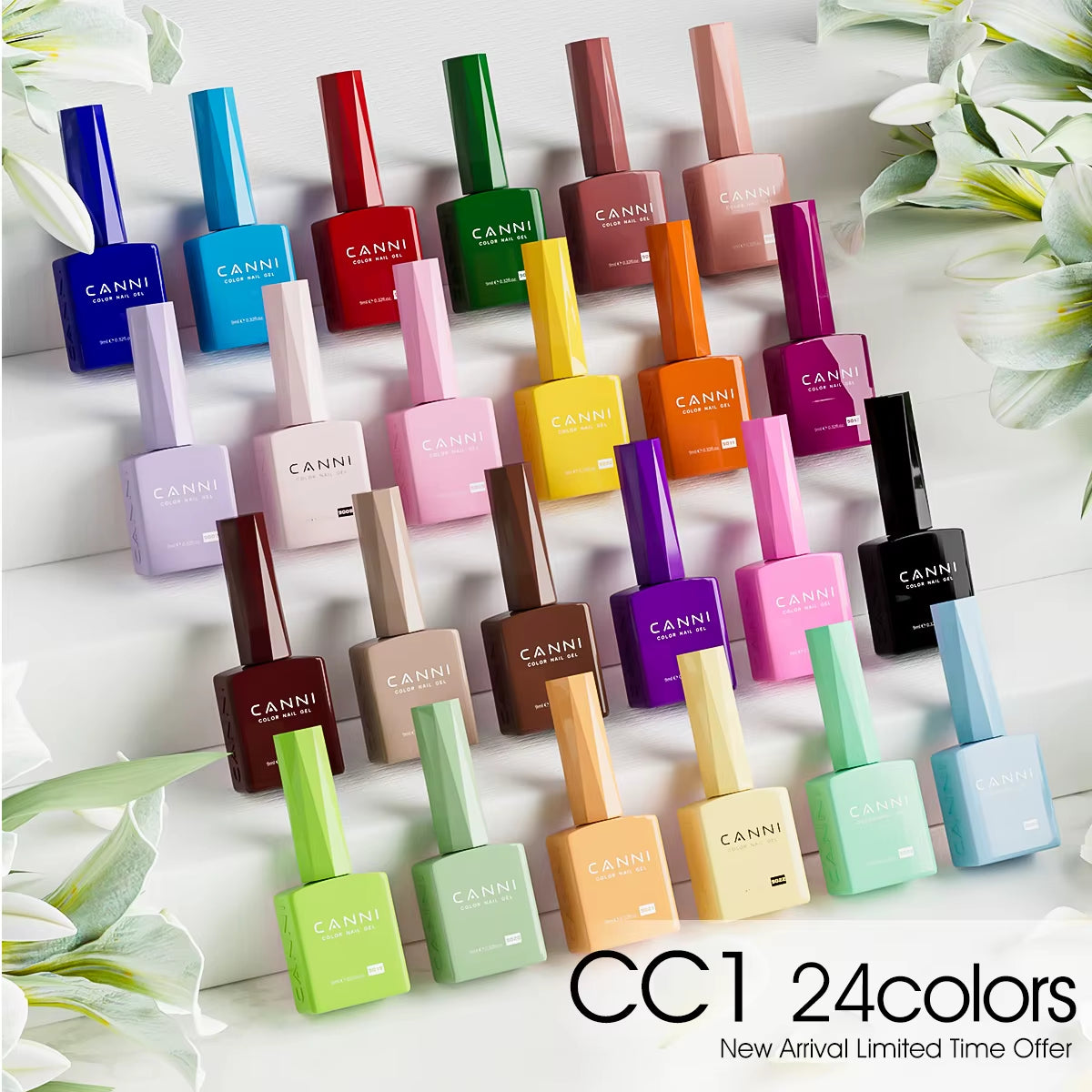9ML Kit Nail Gel Polish HEMA/TPO FREE Full Coverage 30Pcs Color Gel Pigment Professional Nail Art Long-Lasting Gel Varnish
