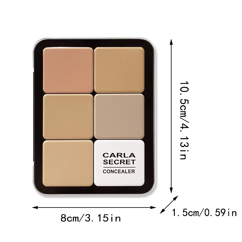 12 Color Concealer Palette Matte Phosphor Outline Makeup Palette Cream Foundation Make-Up Makeup Face Repair