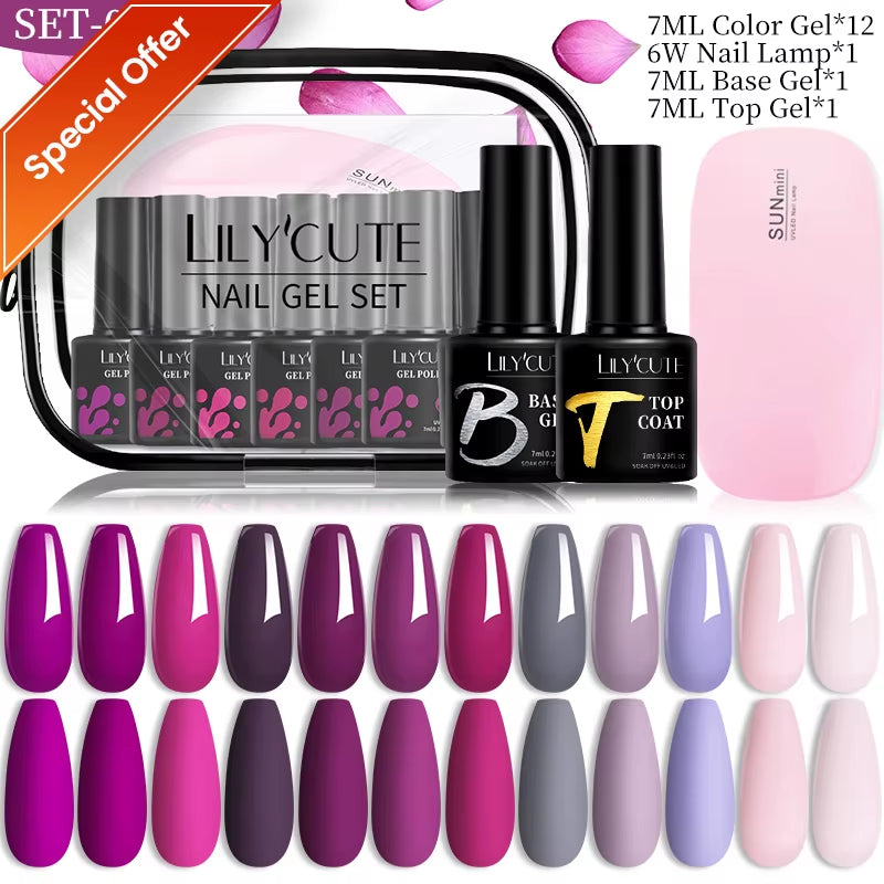 10PCS/SET Gel Nail Polish 9D Reflective Glitter Cat Magnetic Gel Set with Magnetic Stick Soak off Nail Art Varnish