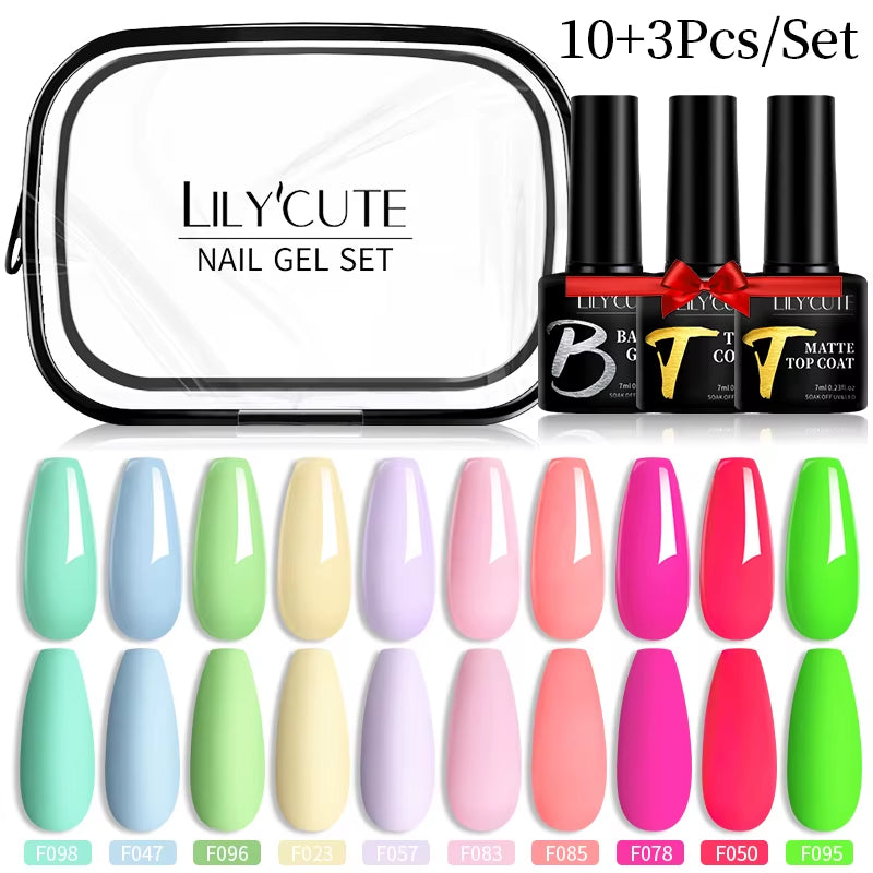 10PCS/SET Gel Nail Polish 9D Reflective Glitter Cat Magnetic Gel Set with Magnetic Stick Soak off Nail Art Varnish