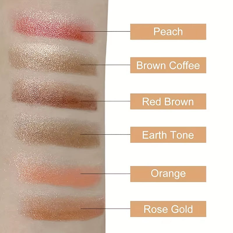 Two Color Gradient Eye Shadow Stick Three Dimensional Natural without Taking off Makeup