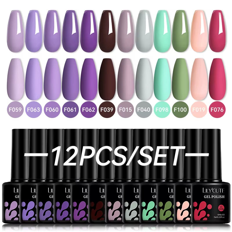 10PCS/SET Gel Nail Polish 9D Reflective Glitter Cat Magnetic Gel Set with Magnetic Stick Soak off Nail Art Varnish