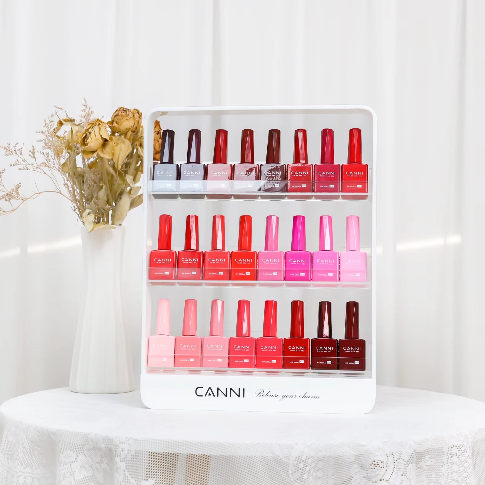 9ML Kit Nail Gel Polish HEMA/TPO FREE Full Coverage 30Pcs Color Gel Pigment Professional Nail Art Long-Lasting Gel Varnish