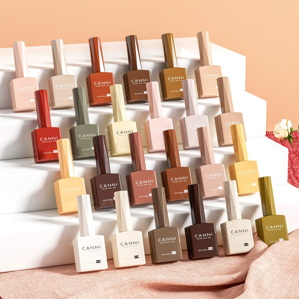 9ML Kit Nail Gel Polish HEMA/TPO FREE Full Coverage 30Pcs Color Gel Pigment Professional Nail Art Long-Lasting Gel Varnish