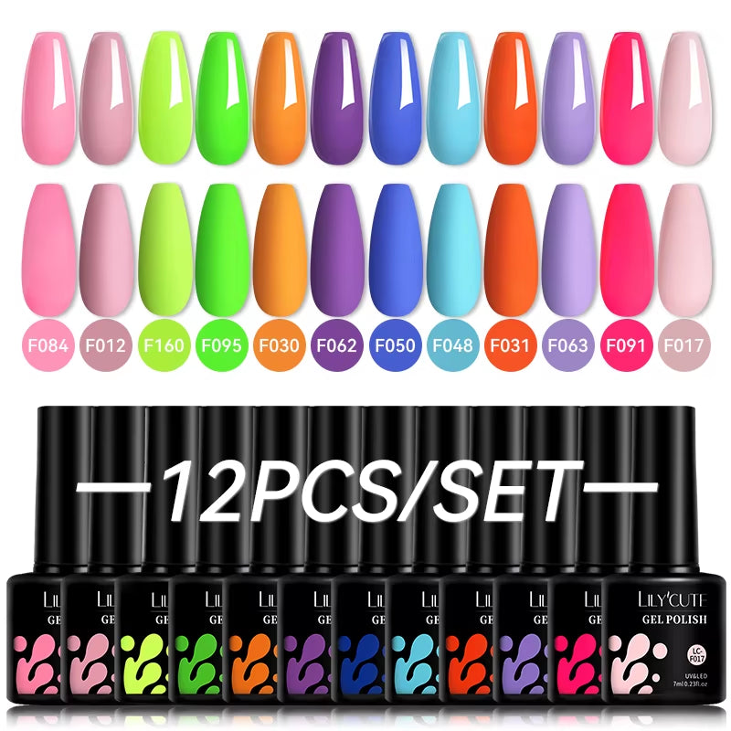 10PCS/SET Gel Nail Polish 9D Reflective Glitter Cat Magnetic Gel Set with Magnetic Stick Soak off Nail Art Varnish