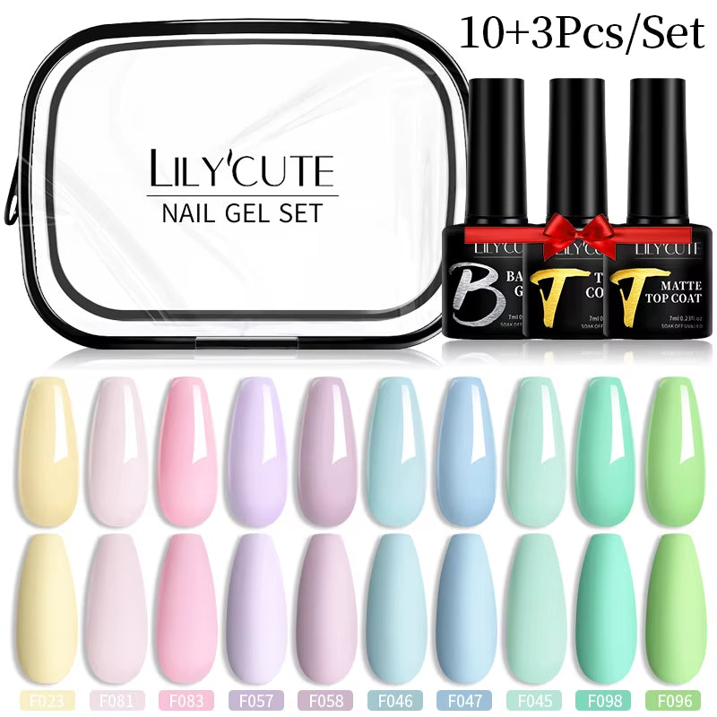10PCS/SET Gel Nail Polish 9D Reflective Glitter Cat Magnetic Gel Set with Magnetic Stick Soak off Nail Art Varnish