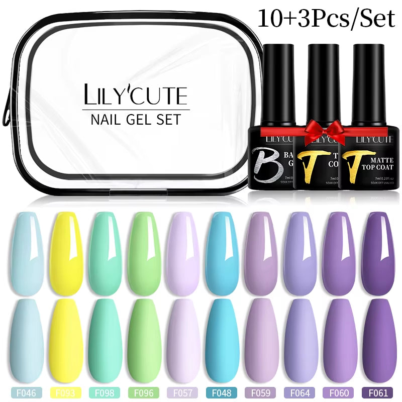 10PCS/SET Gel Nail Polish 9D Reflective Glitter Cat Magnetic Gel Set with Magnetic Stick Soak off Nail Art Varnish