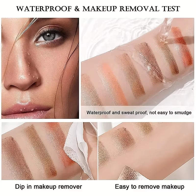 Two Color Gradient Eye Shadow Stick Three Dimensional Natural without Taking off Makeup